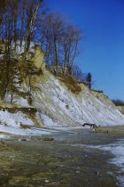 Erosion at Bluff Road bluffs